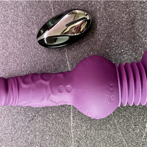 BASIC X Merlin pulzační vibrátor s přísavkou a dálkovým ovládáním