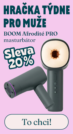 BOOM Afrodite - Hračka týdne pro muže s 20% slevou