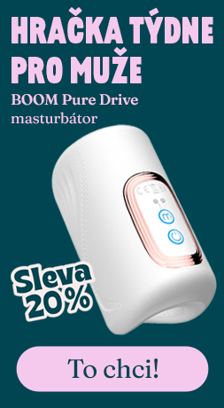 Hračka týdne pro muže - masturbátor BOOM Pure Drive