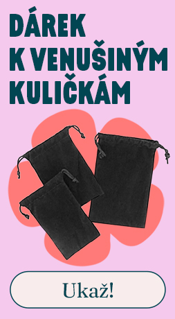 Sada 3 sáčků k venušiným kuličkám jako dárek