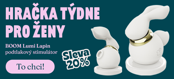 Hračka týdne pro ženy - BOOM Lumi Lapin se slevou 20 %